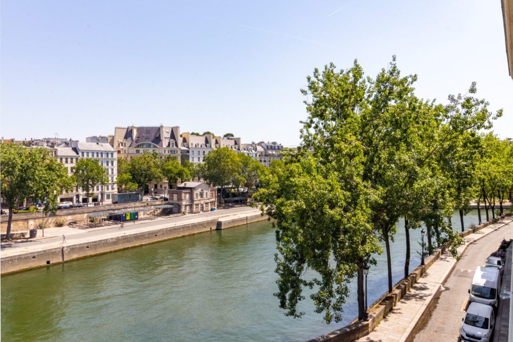 Vue de la Seine à Paris